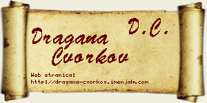 Dragana Čvorkov vizit kartica